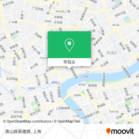 唐山路新建路地图