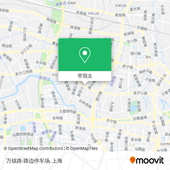 万镇路-路边停车场地图
