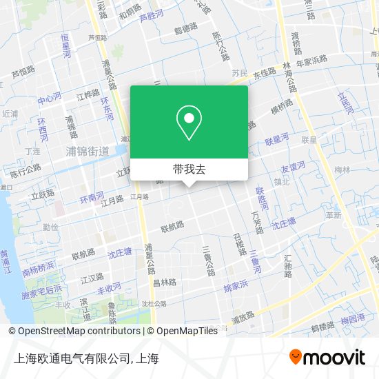 上海欧通电气有限公司地图