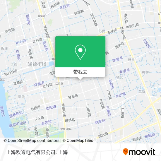 上海欧通电气有限公司地图