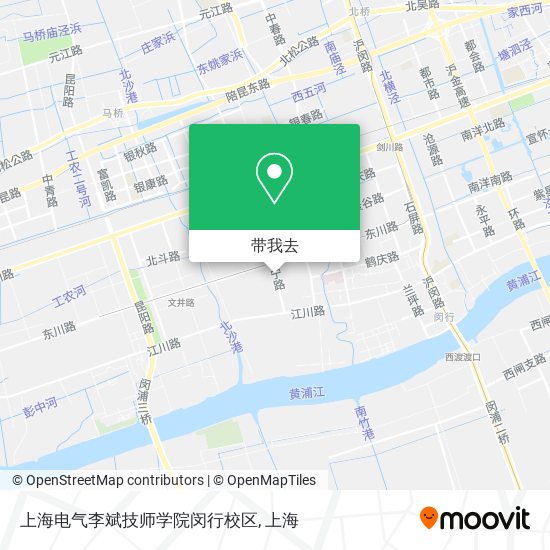 上海电气李斌技师学院闵行校区地图