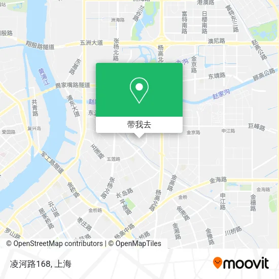 凌河路168地图