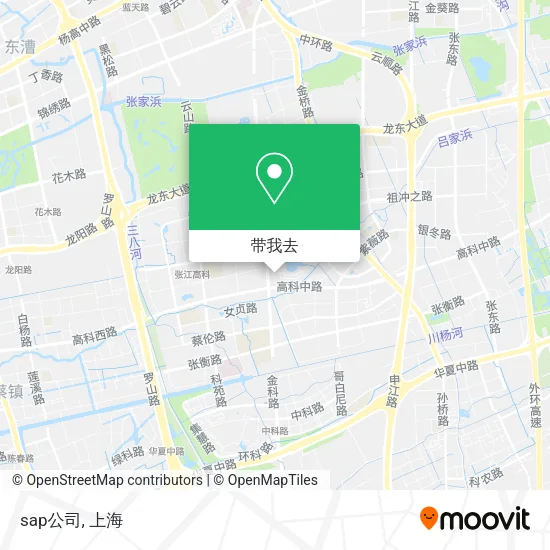 sap公司地图