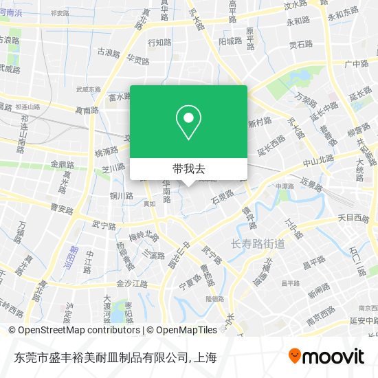东莞市盛丰裕美耐皿制品有限公司地图