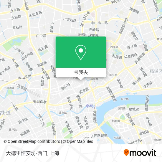 大德里恒安坊-西门地图