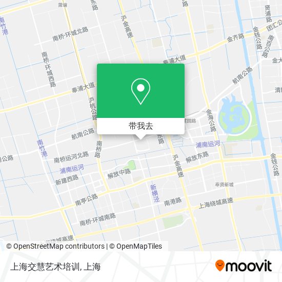 上海交慧艺术培训地图