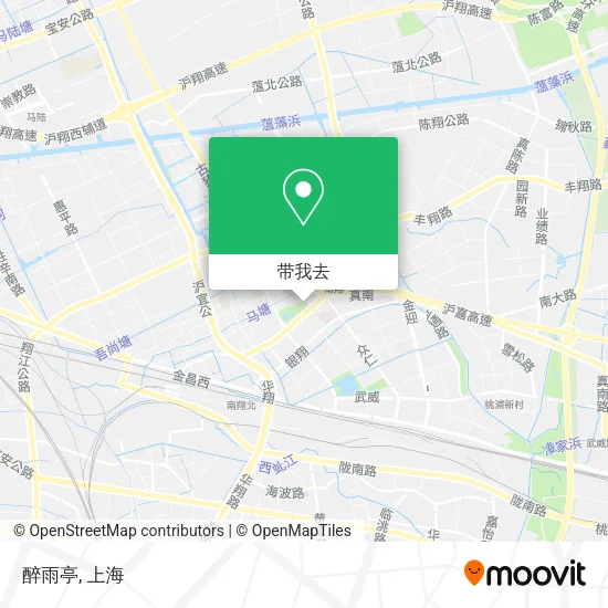 醉雨亭地图