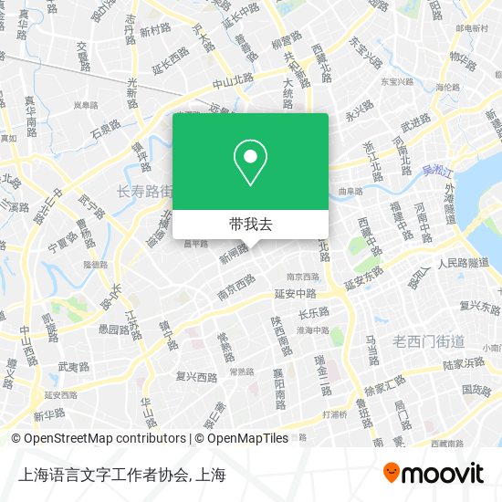 上海语言文字工作者协会地图