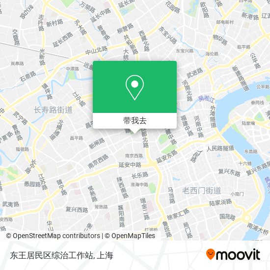 东王居民区综治工作站地图