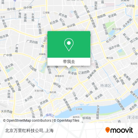 北京万里红科技公司地图