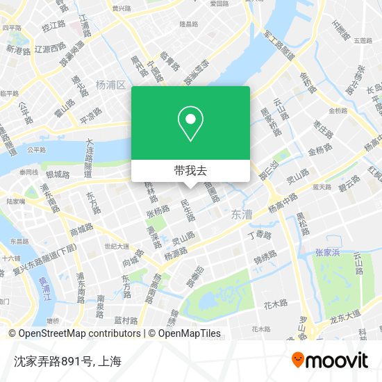 沈家弄路891号地图