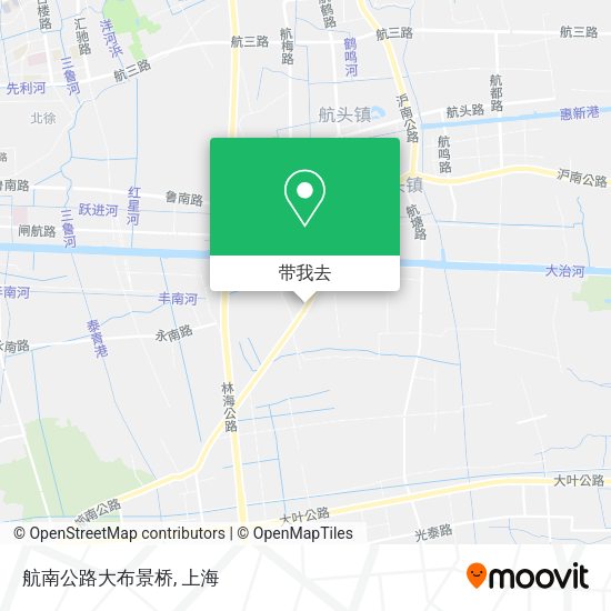 航南公路大布景桥地图