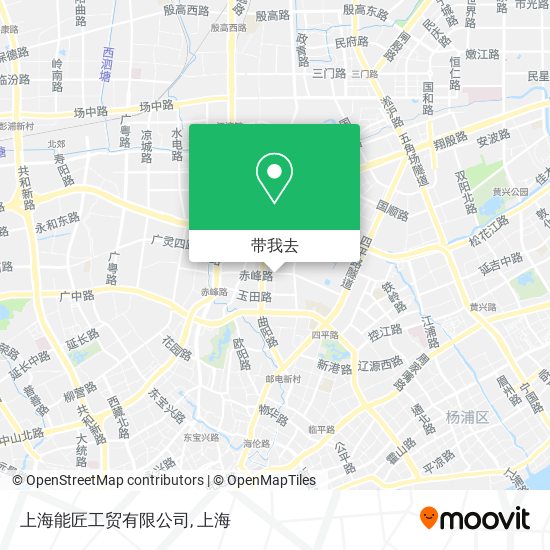 上海能匠工贸有限公司地图