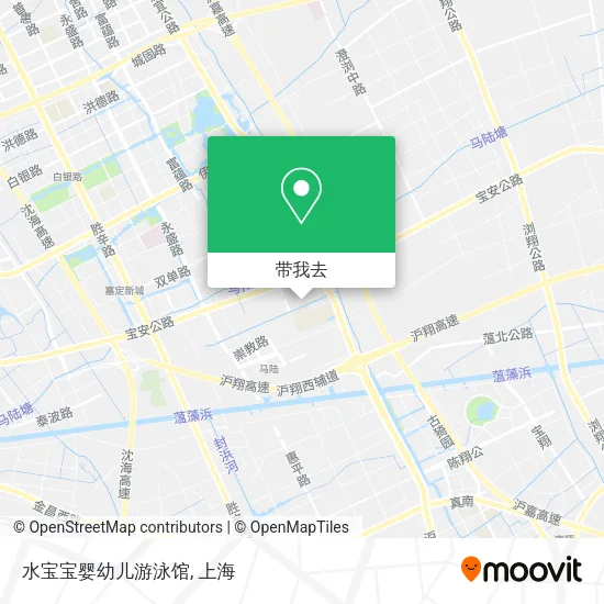 水宝宝婴幼儿游泳馆地图
