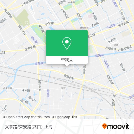 兴亭路/荣安路(路口)地图