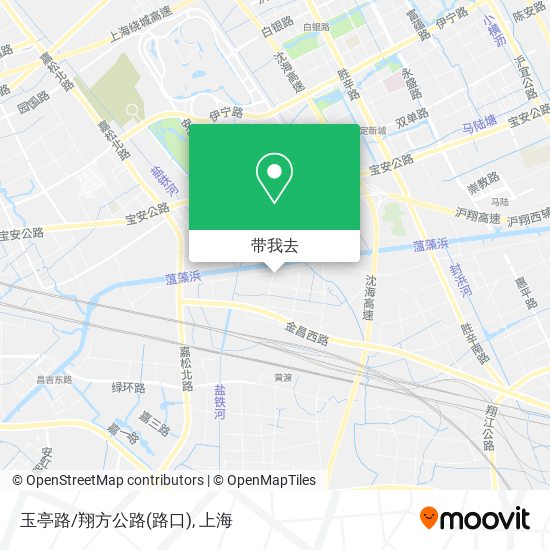 玉亭路/翔方公路(路口)地图