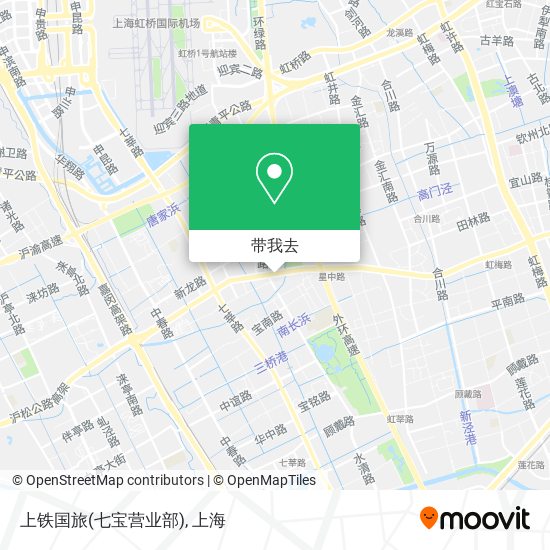 上铁国旅(七宝营业部)地图