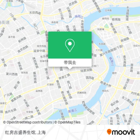 红房吉盛养生馆地图