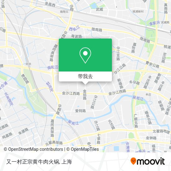 又一村正宗黄牛肉火锅地图