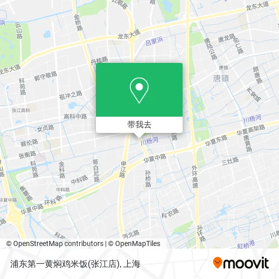 浦东第一黄焖鸡米饭(张江店)地图