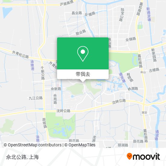 佘北公路地图