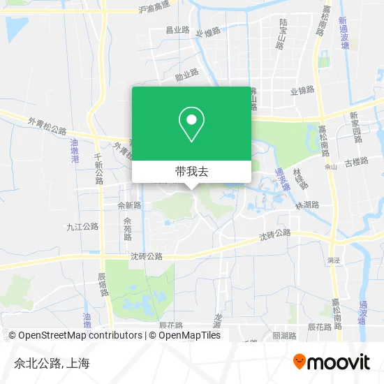 佘北公路地图