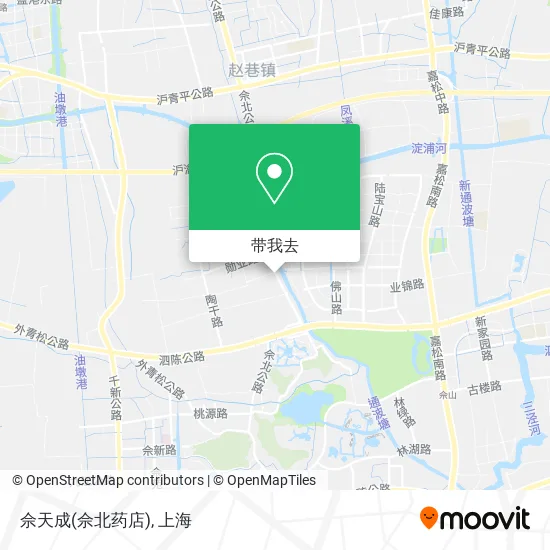 佘天成(佘北药店)地图