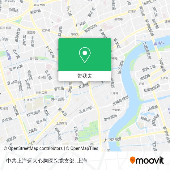 中共上海远大心胸医院党支部地图