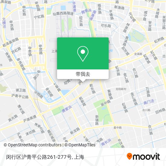 闵行区沪青平公路261-277号地图