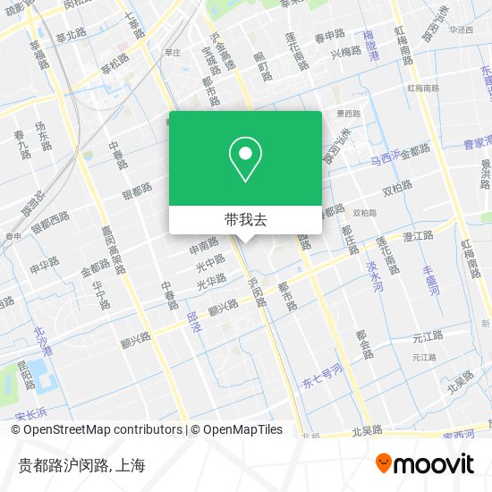 贵都路沪闵路地图