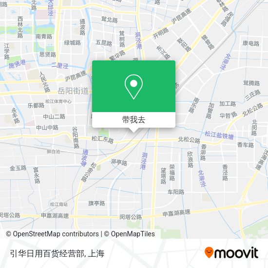 引华日用百货经营部地图