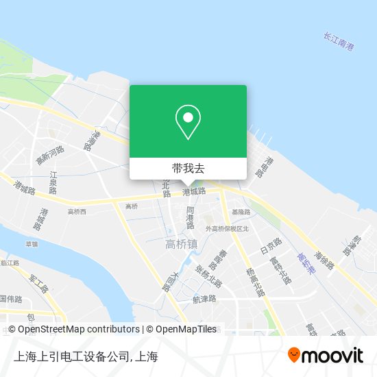 上海上引电工设备公司地图