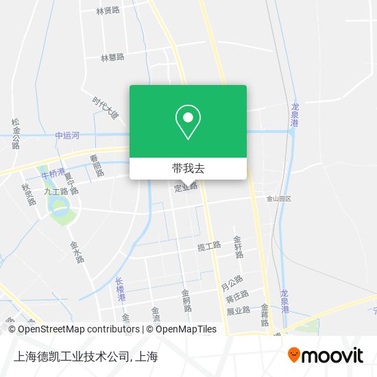 上海德凯工业技术公司地图