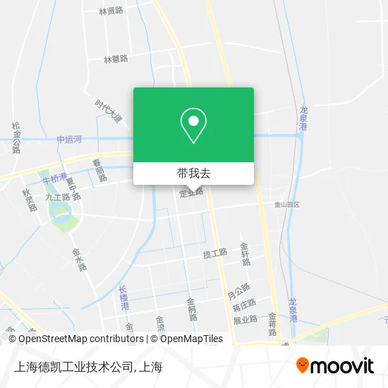 上海德凯工业技术公司地图