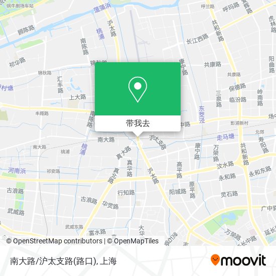 南大路/沪太支路(路口)地图