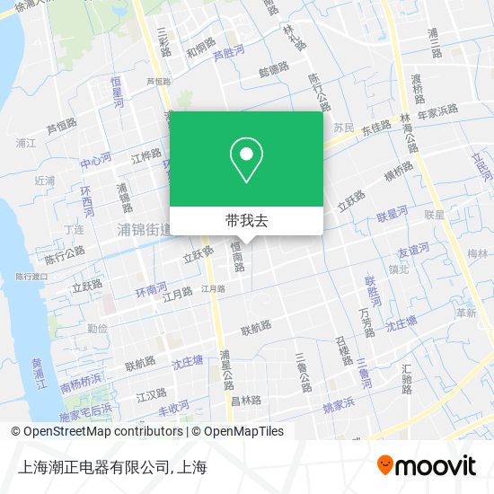 上海潮正电器有限公司地图