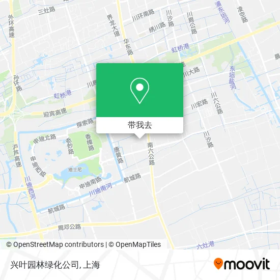 兴叶园林绿化公司地图