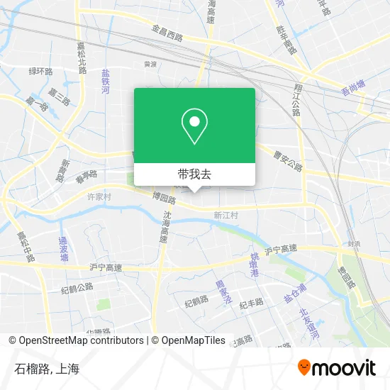石榴路地图