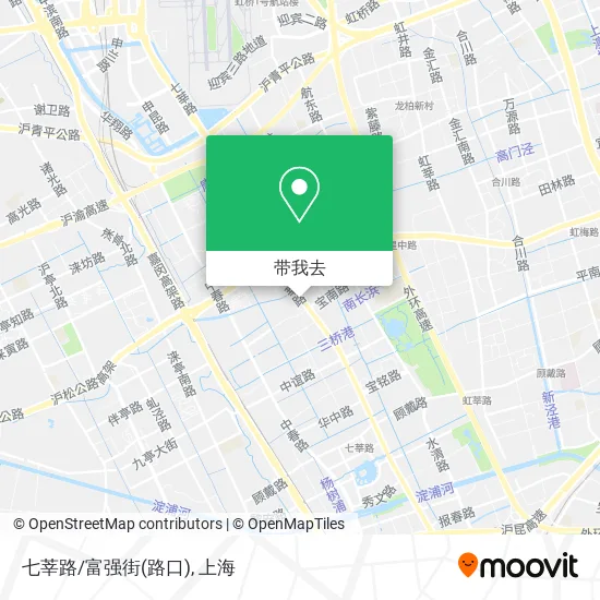 七莘路/富强街(路口)地图
