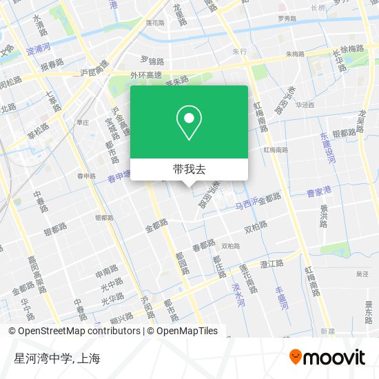 星河湾中学地图