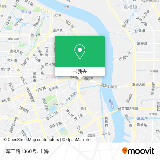 军工路1360号地图