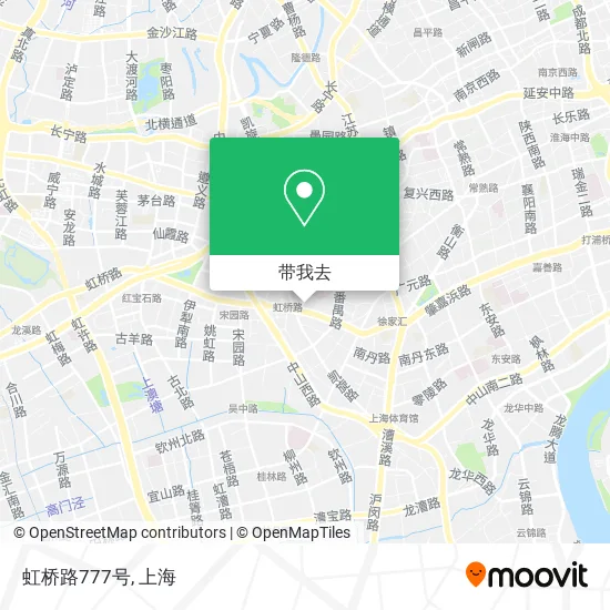 虹桥路777号地图