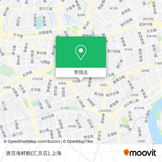 唐宫海鲜舫(汇京店)地图