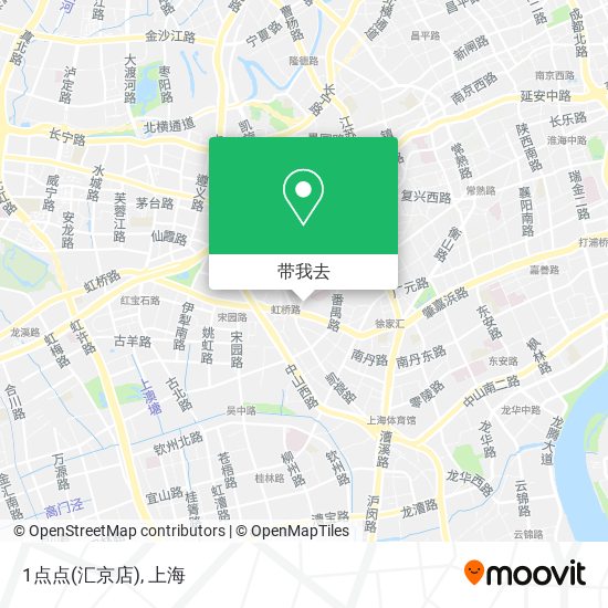 1点点(汇京店)地图