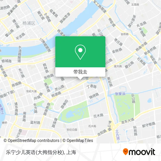 乐宁少儿英语(大拇指分校)地图