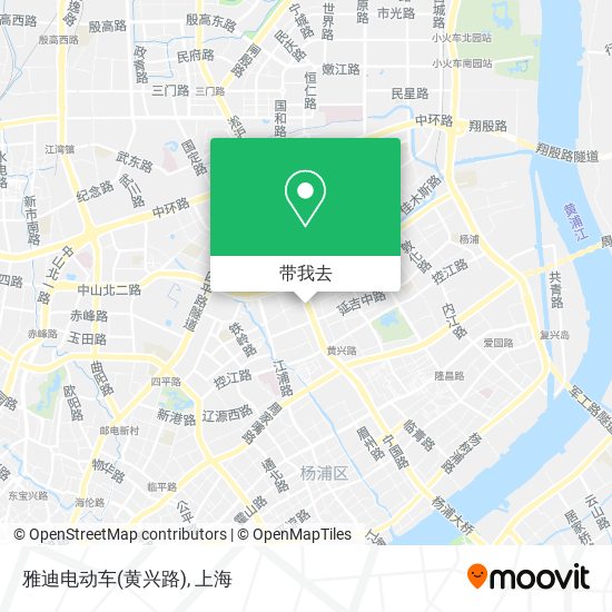 雅迪电动车(黄兴路)地图