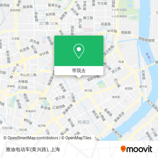 雅迪电动车(黄兴路)地图