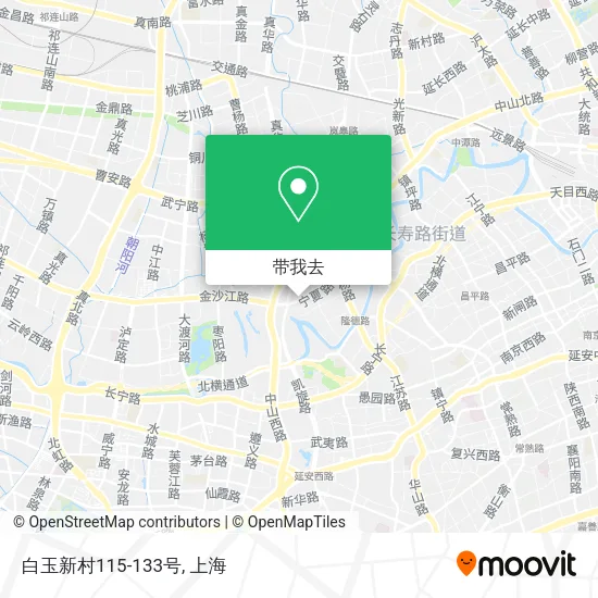 白玉新村115-133号地图
