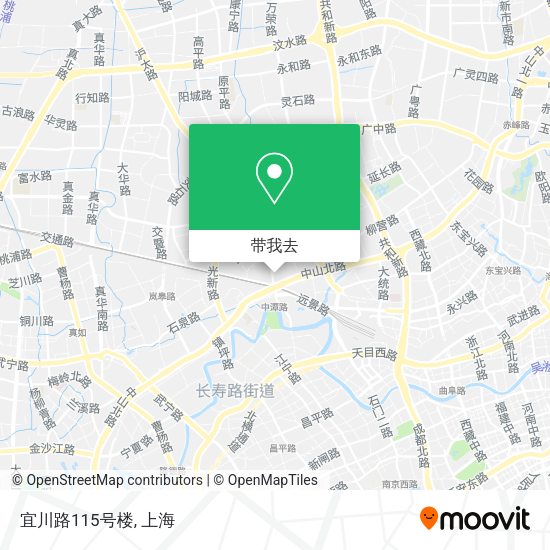 宜川路115号楼地图