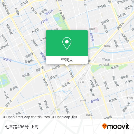 七莘路496号地图